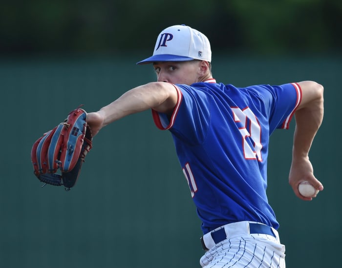 Konnor Griffin, the top-ranked high school baseball player in the country, has been playing varsity for Jackson Prep (Mississippi) since eighth grade.